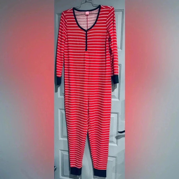 Jenni Soft Printed One Piece Pajamas (L NEW NO TAGS - Picture 1 of 7